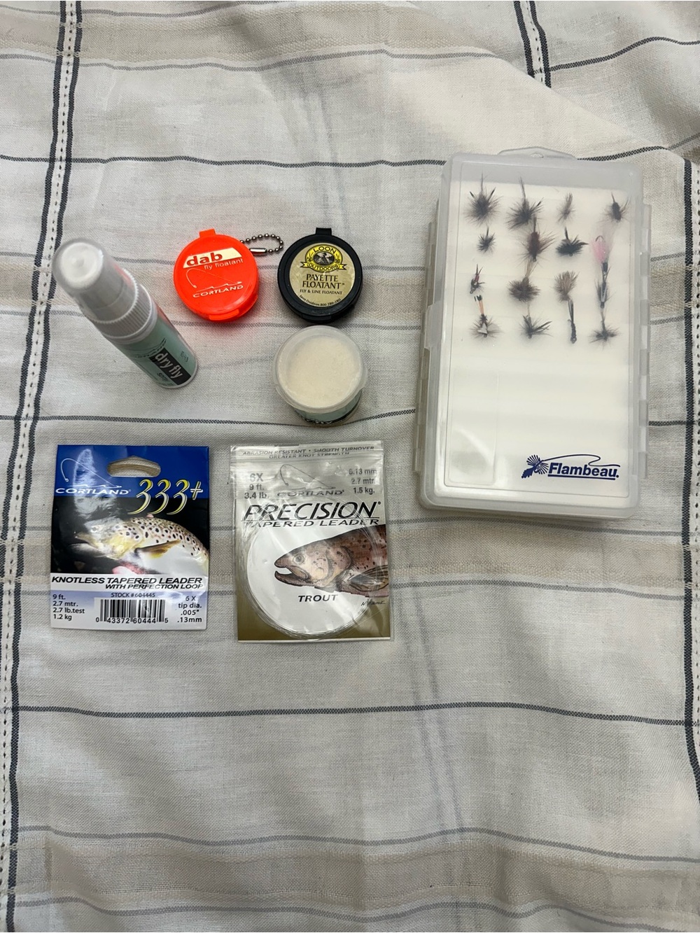 Fly fishing accessory lot